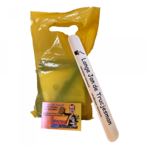 Zak vol goocheltrucs